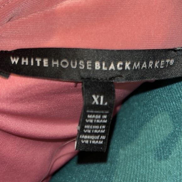 White House Black Market sleeveless dress. Size XL NWT. Beautiful rose color - Picture 6 of 7